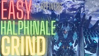 PSO2NGS MAKE MILLIONS OF MESSETA WITH HALPHINALE Arms Refiners 2 and easiest grinding [upl. by Neirda]