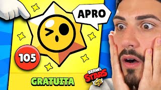 x105 RECORD STAR DROP OPENING GRATIS  Brawl Stars [upl. by Oberon]