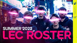 TEAM BDS  LEC 2022 SUMMER ROSTER UPDATE [upl. by Behka]