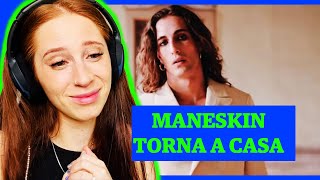 ENGLISH GIRL REACTS TO MÅNESKIN TORNA A CASA  EUROVISION 2021 WINNERS [upl. by Illac]