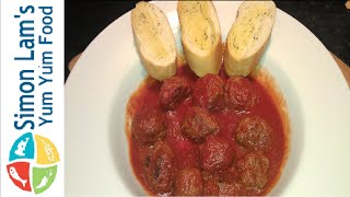 How To Make Quick and delicious Meatballs Simon Lams Yum Yum Food [upl. by Binnie678]