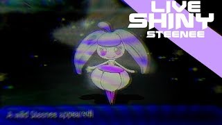 426  LIVE Shiny Steenee on Ultra Sun after 4658 SRs  Evolutions [upl. by Duntson273]