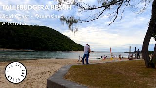 4K  🇦🇺 TALLEBUDGERA CREEK BEACH  PALM BEACH  GOLD COAST AUSTRALIA 🇦🇺 Lazy Sunday Walk [upl. by Dijam]