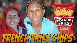 Tribal People Try French Fries Chips For The First Time [upl. by Ashford]