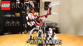 Bionicle Retro Review 10204 Vezon amp Kardas [upl. by Hsatan]