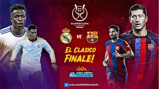 REAL MADRID vs BARCELONA  FINAL  SUPERCOPA DE ESPAÑA 2024  EN VIVO Simulación [upl. by Soble]