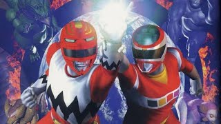 SUB INDOSEIJUU SENTAI GINGAMAN vs MEGARANGER [upl. by Essirahc]