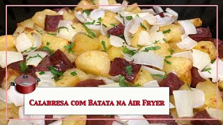 ✅ CALABRESA COM BATATA NA AIR FRYER ✅ Cook Top Brasil 620 ✅ Receitas Cook Top Brasil [upl. by Ainaj407]