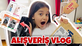 ALIŞVERİŞ VLOG  TRENDYOL ALIŞVERİŞİ YAPTIK  HAFTALIK VLOG [upl. by Paget]