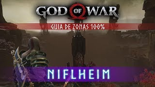 God of War Guia de Zonas 100  Niflheim [upl. by Ayalahs]