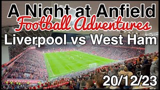 Liverpool vs West Ham United  A Night at Anfield [upl. by Irmo]