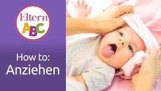 How to Wie ziehe ich ein Baby an  Baby  Eltern ABC  ELTERN [upl. by Mahalia977]