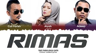 The Fabulous Cats  Rimas Lyric Color Coded MalayEng [upl. by Skippie]