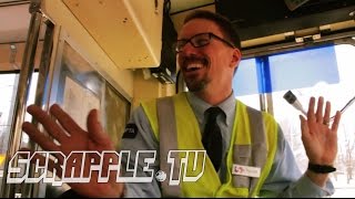 Underground Poetry Riding Rails with Mike FullerTrolley Operator Scrapple Interview [upl. by Einotna]