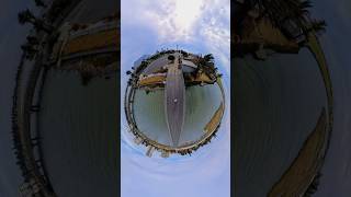 Faking a drone shot  INSTA360  FPoleV bothafilms insta360 [upl. by Nilyac]