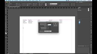 920A  Unterricht am 23022021 Videotutorial Indesign  Tabulatoren und Tabellen [upl. by Cathlene774]