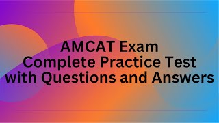 AMCAT English Test  Questions and Answers for the Global Aspiring Minds ComputerAdaptive Test [upl. by Ahsiram]