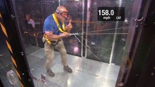 Jim Cantore vs Category 5 Winds [upl. by Sheelagh]