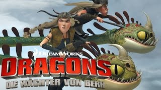 Dragons  Die Wächter von Berk  Raffnuss die Drachenzähmerin Trailer  Folge 17 [upl. by Kihtrak617]