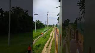 Bangladesh railway 2900 series locomotive engine full speed driving video bangladeshrailway [upl. by Conny]