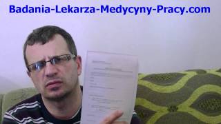 Książeczka sanepidowska Ile trzeba Czekać na badanie [upl. by Weissman]