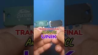 Transistor Final Amplifier yg unik shorts audio diy [upl. by Maillij]