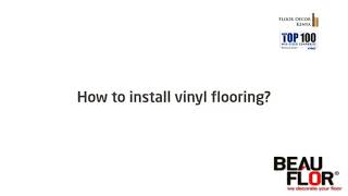 How to install Beauflor vinyl flooring [upl. by Reube]