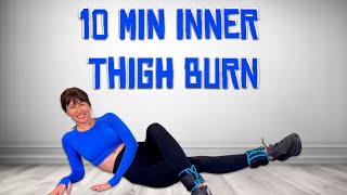 10 Min INNER THIGH WORKOUT With ankle [upl. by Wallas]