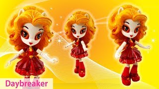 My Little Pony DAYBREAKER Equestria Girls Mini Custom Princess Celestia Transformation Tutorial [upl. by Ahsima]