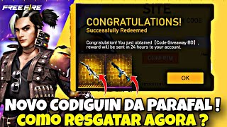 COMO RESGATAR CODIGO NO FREEFIRE 2024 COMO RESGATAR CODIGUIN NO FREEFIRE COMO COLOCAR CODIGO NO FF [upl. by Launce]