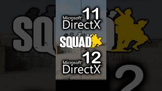 DirectX 11 vs DirectX 12  Squad  DX 11 vs DX 12 [upl. by Inaluiak48]