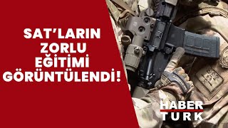 SAT komandolarının zorlu eğitimi görüntülendi [upl. by Llerrah667]