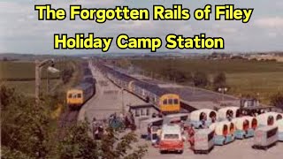 The Forgotten Rails of Filey Holiday Camp Station butlins yorkshire fyp [upl. by Ylera]