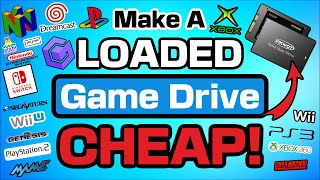 Make A Loaded Plug amp Play Game Drive Yourself For Less Than 50 [upl. by Latsirk613]