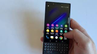 BlackBerry Key2 LE  UI and first impression [upl. by Latsyrd]