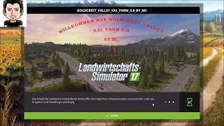 LS 17 Mapvorstellung Goldcrest Valley XXL Hof Landwirtschafts Simulator 17 [upl. by Giesser]