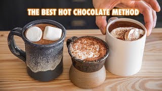 How to Make The Best Hot Chocolate Of All Time 4 ways [upl. by Harrad]