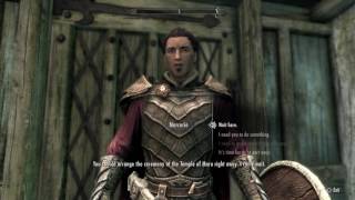 【SKYRIM】 Marcurio Marriage Proposal Dialogue [upl. by Chara]