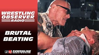 The Rock brutalizes Cody Rhodes  WWE Raw  Wrestling Observer Radio [upl. by Lledner]