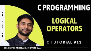 Logical Operator in C Programming  In Hindi [upl. by Vieva90]