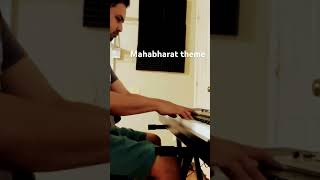 Mahabharat theme piano  Vijay Tv mahabharatsongpianocover pianocover [upl. by Polash]