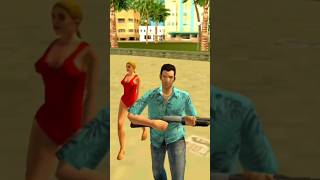 GTA Vice City girl kill gta shorts gameplay gaming [upl. by Orwin]