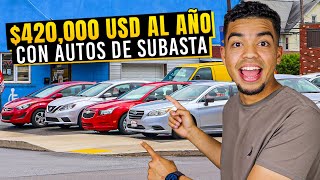 MAS DE 420000 DOLARES EN GANACIAS COMPRANDO CARROS EN LAS SUBASTAS [upl. by Eoin752]