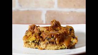 Pumpkin Chocolate Chip Brioche Bread Pudding Recipe [upl. by Yenaj]