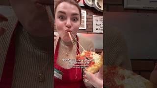 Everything I ate at a pizza making class foodie shorts pizza nycfood nycpizza cooking [upl. by Andriette]