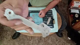 Stilettos Cold Steel AD15 Lite Original Goat Modification Video Part 2 [upl. by Briana]