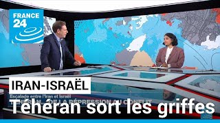 Escalade entre l’Iran et Israël  Téhéran passe de la répression au conflit • FRANCE 24 [upl. by Ayotal]