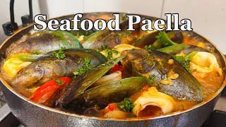 Seafood Paella  Quick And Easy Recipe [upl. by Rehpotsirhcnhoj]