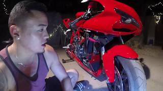 2008 Ducati 1098 HID Light Install [upl. by Down]