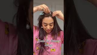 Don’t have rollers no problem  get the bounce just by using a pen hairhacks fashion hairstyle [upl. by Adnohsak]